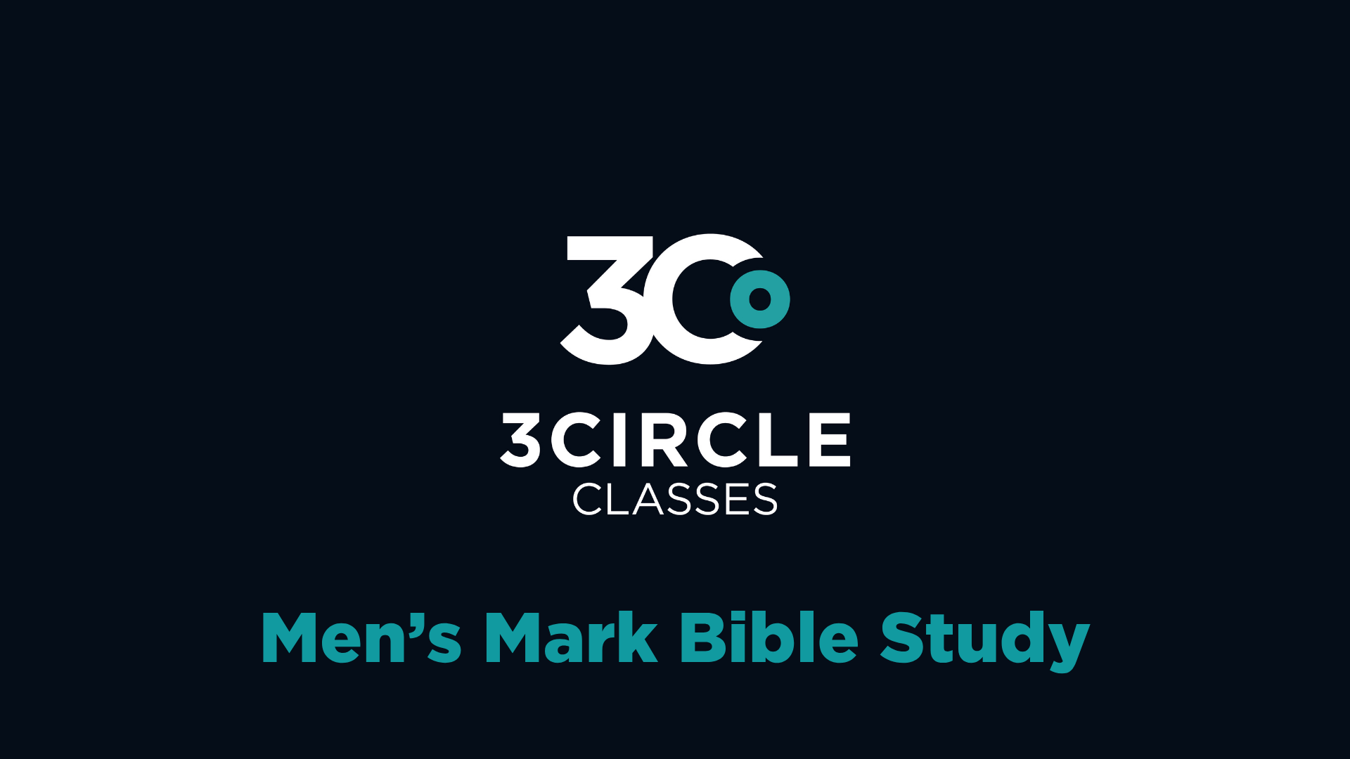 Men's Mark Bible Study